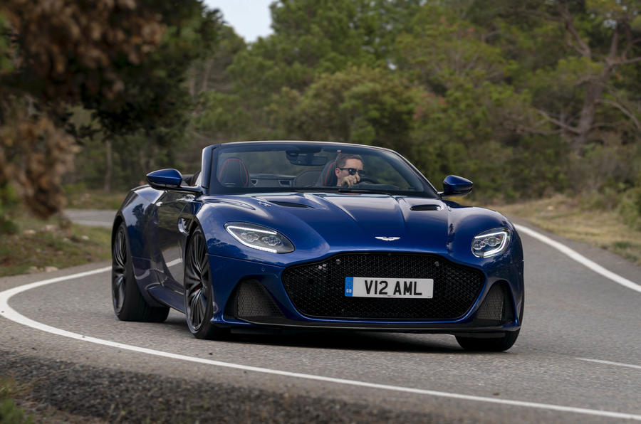 aston martin dbs superleggera volante corner.